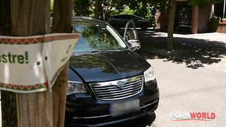 XXX Trophy Wife Kitana Lure Enjoys DP Threesome With BBC Husband And Driver