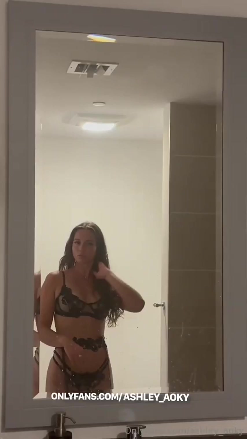 Ashley Aoky Sex In The Bathroom