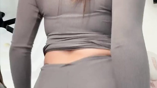 Sophieraiin Pink Panties Strip video