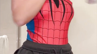 porn Spider Girl Tease x sexideo