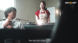 Cheating Model Wife Drowning In Shame With Husband's Boss Sayuri - Eng Sub