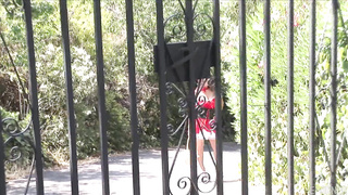 Trina Michaels Little Red Rides The Hood And Hard Cocks