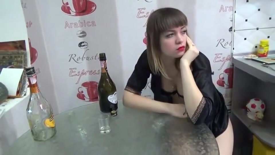 Drunk Russian Milf