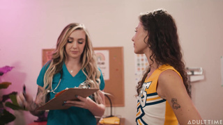 Seducing The School Nurse - Kendra Sunderland & Liz Jordan (Lesbian, 2024)