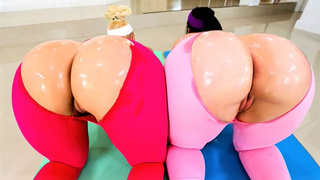 Two Huge Booties Are Better Than One  -  Alexis Andrews, Virgo Peridot