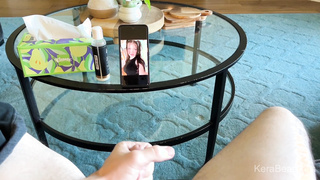 Redhead Step Sister Walks in on me Masturbating to her Picture