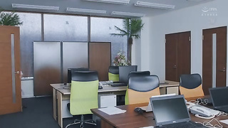 [JUQ-861] Married secretary, sweat and kissing filled with creampie sex in the president’s office. A 3 video