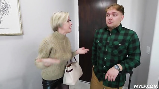 XXX Sharing a Room With My Stepmom Ends With a Creampie | Dee Williams, Joshua Lewis