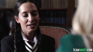 XXX Wednesday Part 3: Locker Room Fury | Freya Von Doom