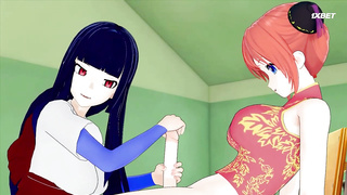 Фута Гинтама Кагура против Нобумэ Имаи 1 серия