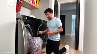 My Stepmom Stuck In Washing Machine