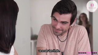 La madrastra de mi novia me seduce sub -  Anya Olsen y Aria Valencia