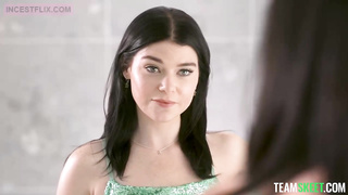 morena folla con su novio y su hermano