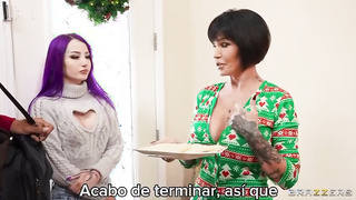 Valerica Steele pasando la navidad con mamá (sub español)