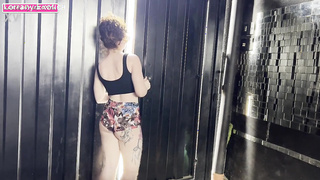 MY HUSBAND LEFT ME HOME ALONE WITH THE FURNITURE FITTER AND AS I AM SUCH A BITCH I WENT TO OFFER MYS