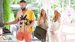 capri cavani y nikki benz sub español