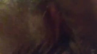 Brush In Hairy Pussy Video