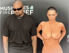 Kanye West And Bianca Censori Naked Grammys 2025