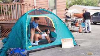Brandy Salazar - Sweet Deal An Intense Yard Sale Dickdown [BRAZZERS]
