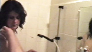 Two Lesbians Get A Cock