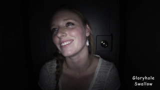 Gloryhole Swallow - Tabitha 1st Visit