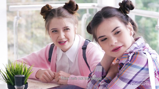 Molly Brown and Leah Maus Threesome