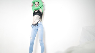 Cat 1 slim fit anal Dina