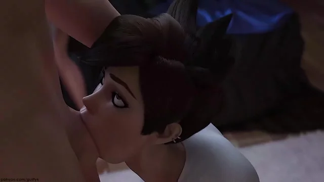 Deepthroat Sex Games - Sex Games Overwatch Tracer Blowjob & Deepthroat - HD 720p ...