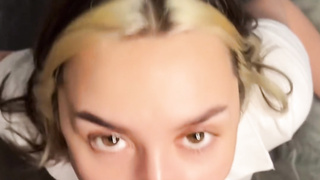 Students post their first home video online