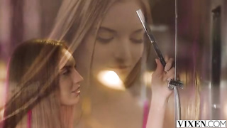 Vika é uma menina inocente