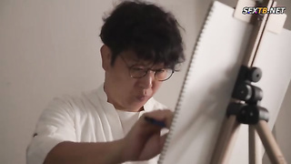 [ADN-553] My wife became a drawing model and was stolen. Katou Hino