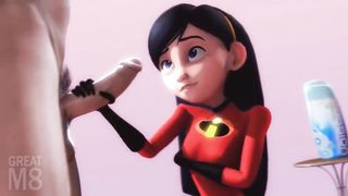 The Incredibles 2 SFM PORN - Violet - HD 720p