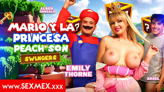 Emily Thorne - Mario And Princess Peach Are Swingers