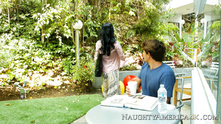 Ava Addams - Fucking In The Couch With Her Big tits - My Friend's Hot Mom