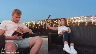 Risky Step Sister Sits On Big Cock After Cum Continue Fucking