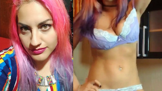 Baile Sensual en Tanga y Bra Masturbacion Orgasmo