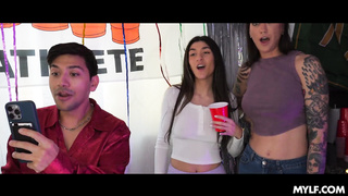22.02.2025 Life of the Party: Lindsay Gets the Double Dick Down