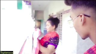 Beautiful Bengali Kamwali Bhabhi Sudden Sex with College Boy! Indian Sex
