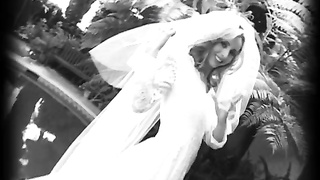 Kelly Wells Is The Bride, But She Doesn't Want Just One Dick. Her Holes Ask For More   Gangbang Orgy