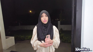 Hijab Wife Seducing A Stranger - Briana Banderas 2 video
