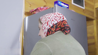 BBW Granny Plants Her Big Ass On Young Man's Face