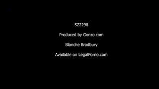 Blanche Bradbury gangbang 10x1 , anal creampie