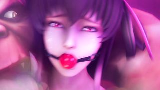 3D 3DCG SFM Porn 2019 Taimanin Asagi - Taimanin Doujin S1C3 Inside - Black Opium - HD 1080p