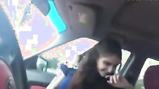 Amateur lesbian car fingering