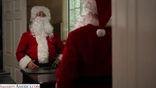 Syren De Mer is on the naughty list and gets her stocking stuffed by her daughter’s husband