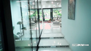 Tiffany Tatum - Your Step Sisters Yoga Routine XXX