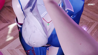 Милая косплей сводная сестра в сексуальном платье была жестко трахнута 1 серия