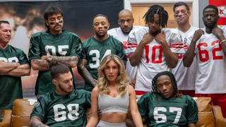 BBC , Blonde , Dirty Talk , Doggy Style , Gangbang , Interracial