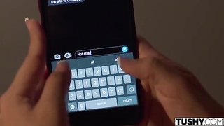 Uma deliciosa morena