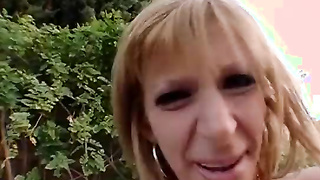 sara jay in fishnets